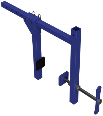 Parapet Guardrail Clamp – Non-Penetrating Guardrail System