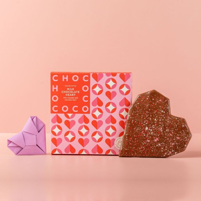 Milk Chocolate Heart Bar
