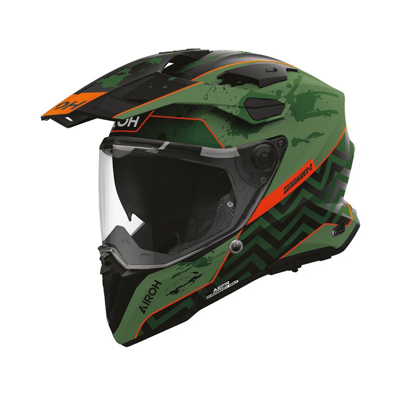 Casco Integrale Enduro AIROH COMMANDER 2 PLUG - (Matt) Casco Integrale Enduro AIROH COMMANDER 2 PLUG - (Matt)