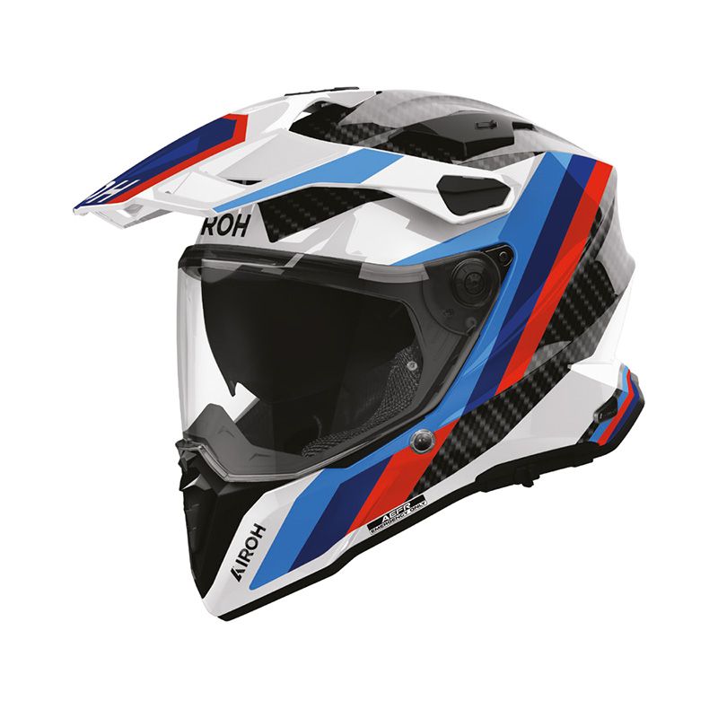 Casco Integrale Enduro AIROH COMMANDER 2 CARBON RANK - (Gloss) Casco Integrale Enduro AIROH COMMANDER 2 CARBON RANK - (Gloss)