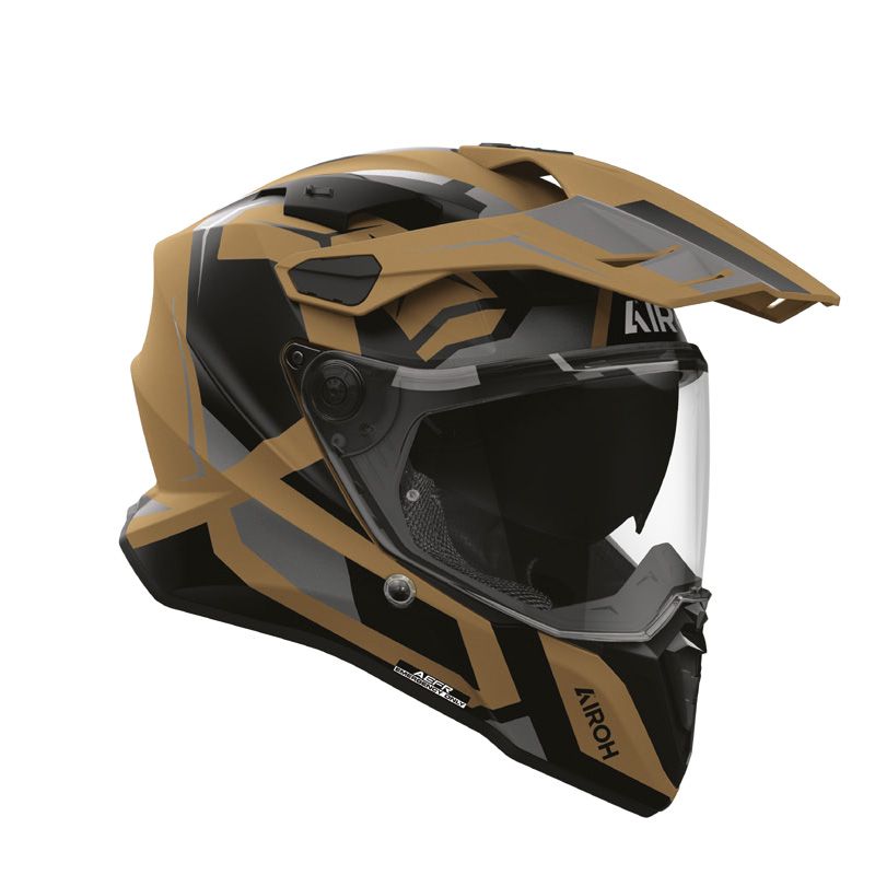 Casco Integrale Enduro AIROH COMMANDER 2 POLAR - (Sand Matt) Casco Integrale Enduro AIROH COMMANDER 2 POLAR - (Sand Matt)