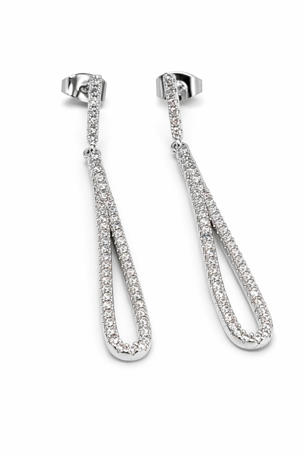 Kolczyki SILK TOUCH SILVER