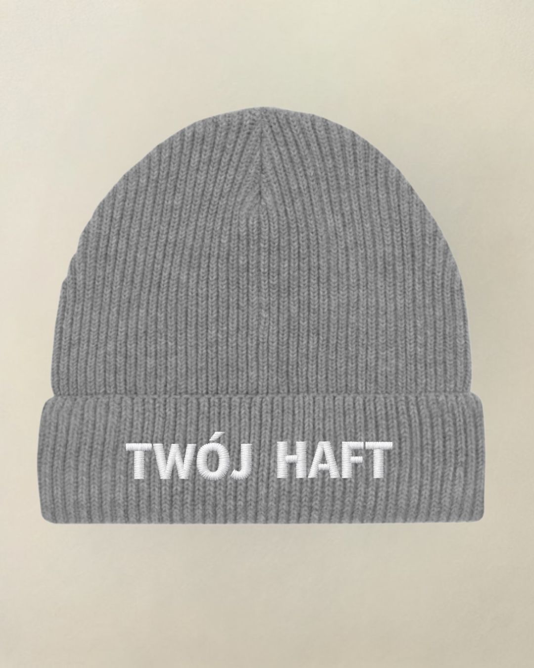 Czapka TWÓJ PROJEKT szara