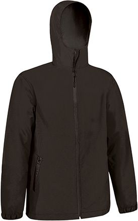 Chaqueta de lluvia Darion negro