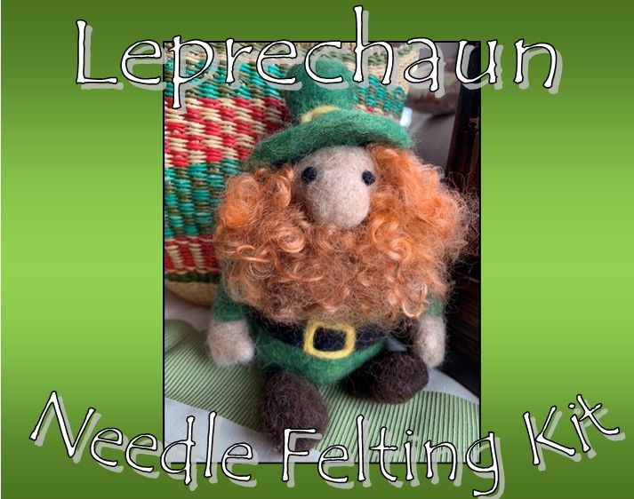 Leprechaun Needle Felting Kit