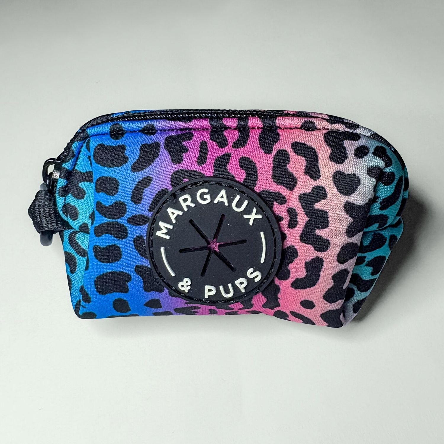 Rainbow Leopard Poo Bag Pouch