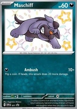 Pokemon TCG : Maschiff (SVP 071)