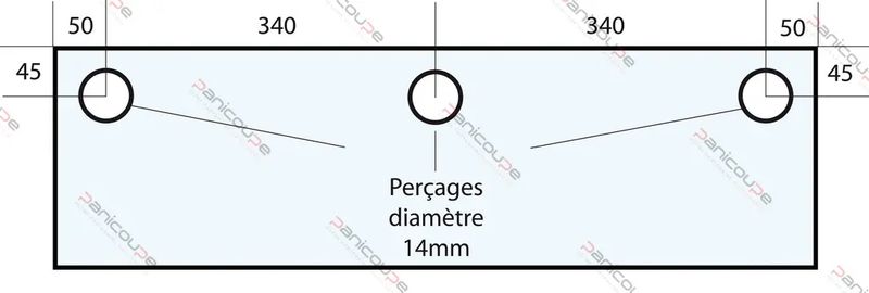 VITRE 780 X 355 X 10 MM - VF39 Adaptable sur four Polin