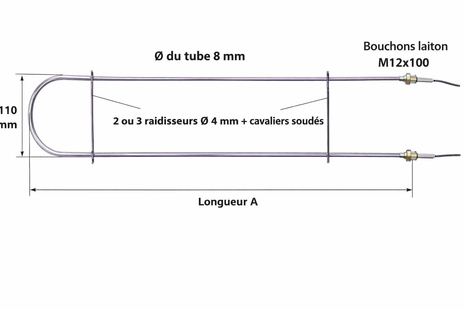 Résistances additives pour fours à sôles électriques de boulangerie "BONGARD"