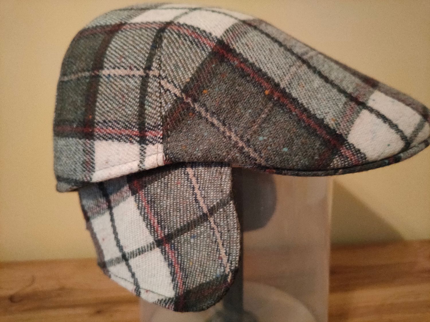 Kaszkiet męski BASTER z nausznikiem 55