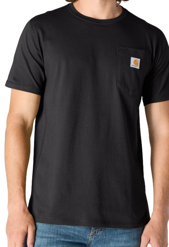 Carhartt Force Mid SS Tshirt navy M Reg (disc)