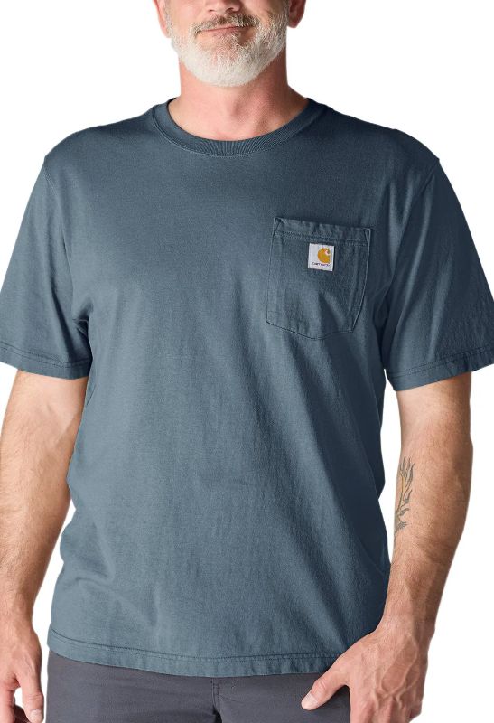 Carhartt Loose Fit SS Pocket BlueStone