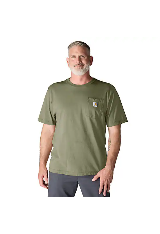 Carhartt Loose Fit SS Pocket TShirt Dusty Olive