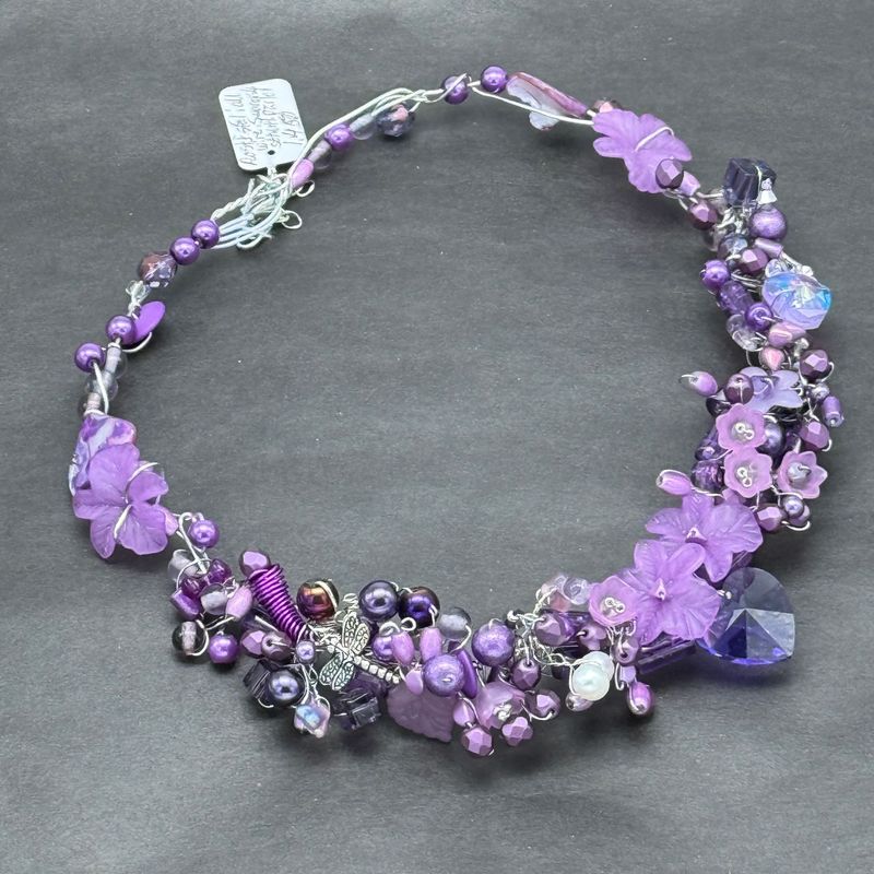 Halsband med Swarovskipärlor