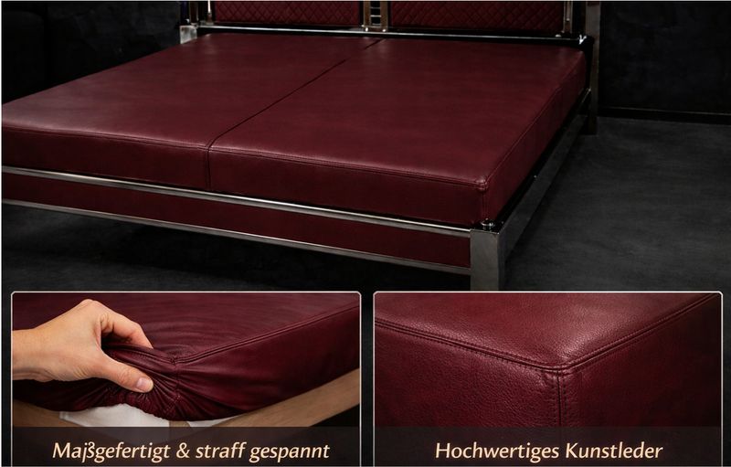 Maßgefertigter Kunstlederüberzug – passgenau, langlebig & individuell konfigurierbar