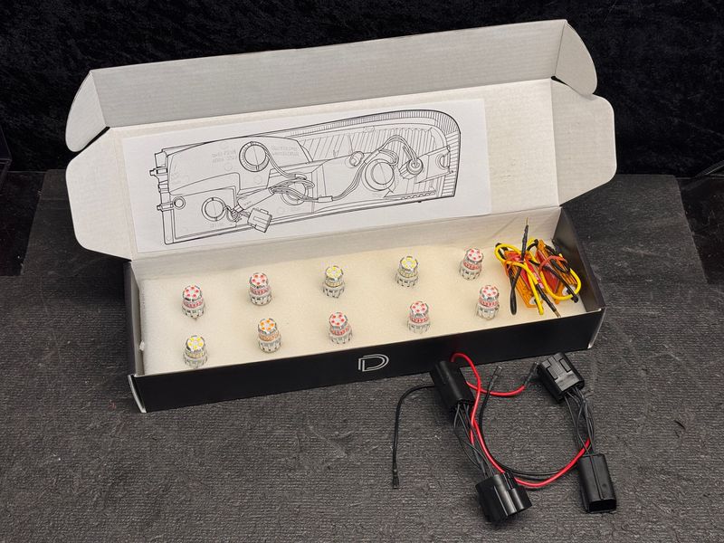 LED taillight bulb kit for Porsche 996 (wide body)