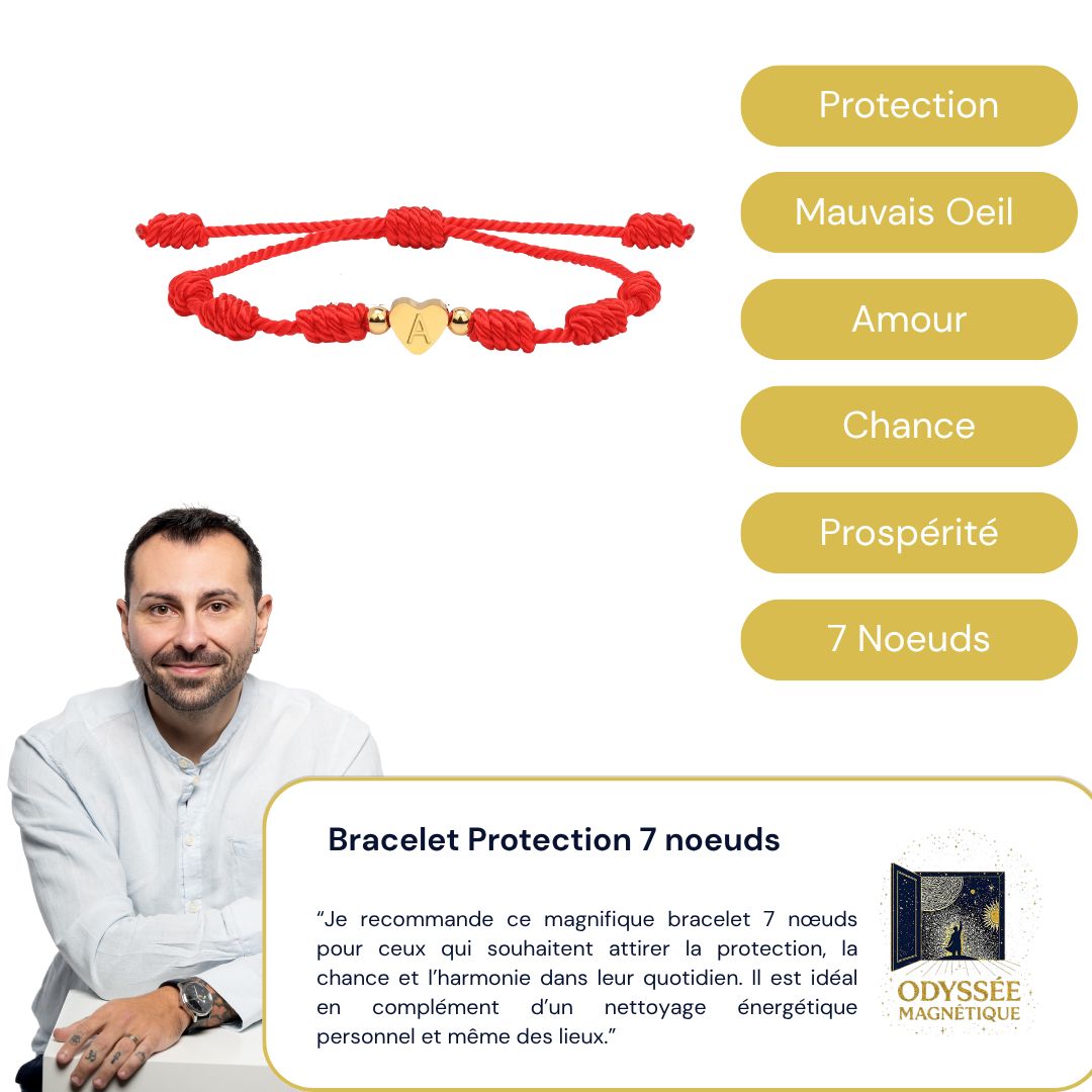 Bracelet protection 7 noeuds