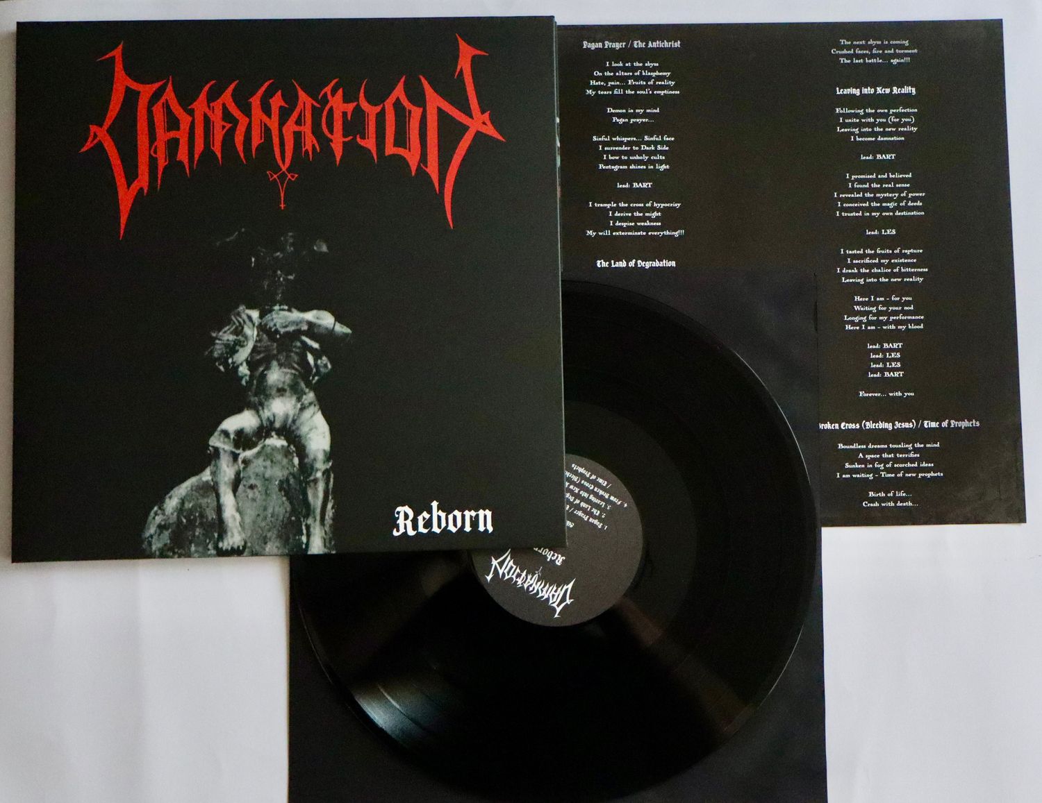 DAMNATION – Reborn... LP (BLACK)