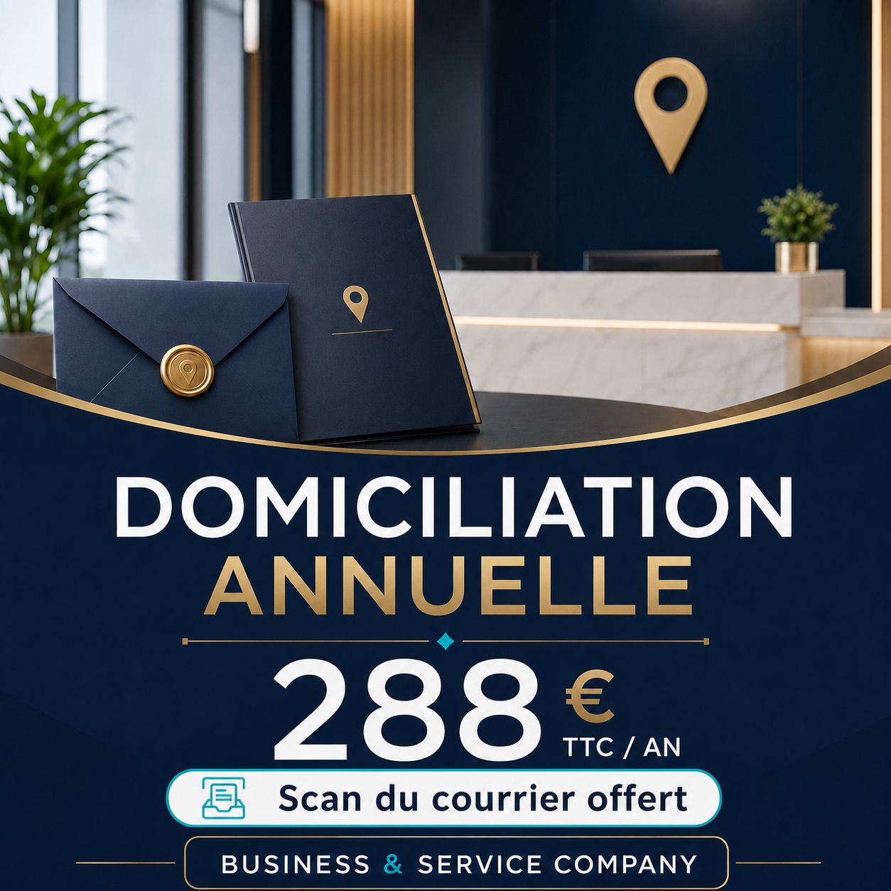 Domiciliation annuelle