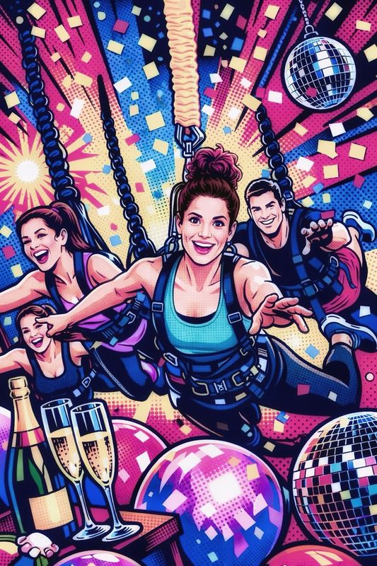 freiFlug – Das BungeeFit-Team-Event