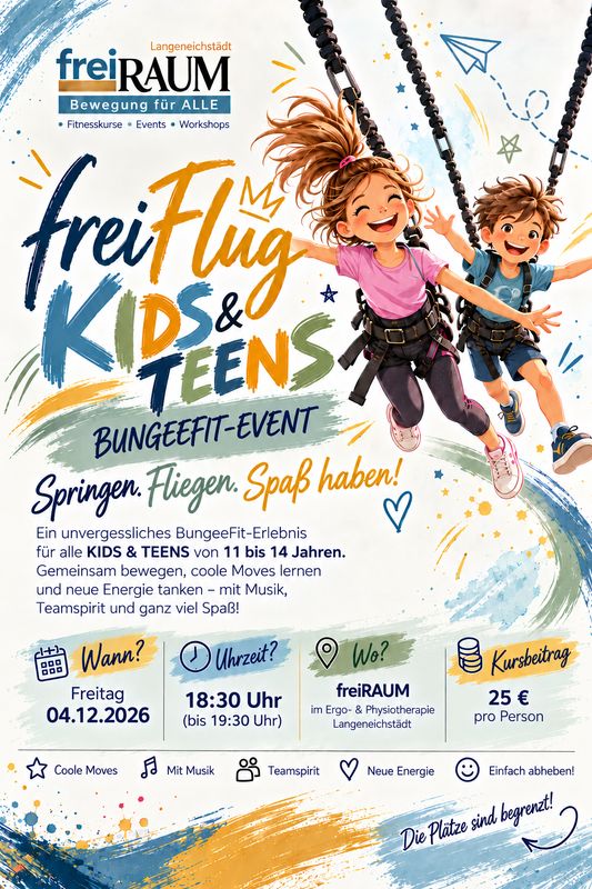 freiFlug KIDS – BungeeFit-Event