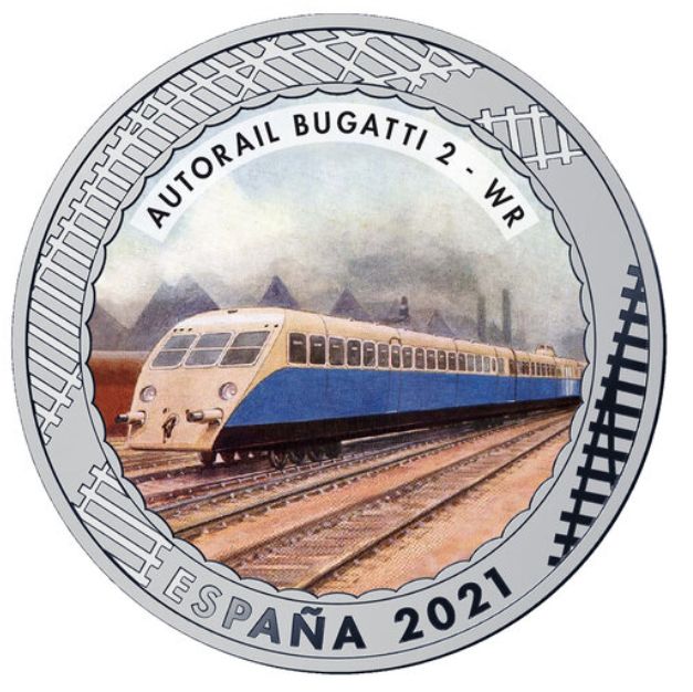 1,5 euro España 2021 - AUTORAIL BUGATTI