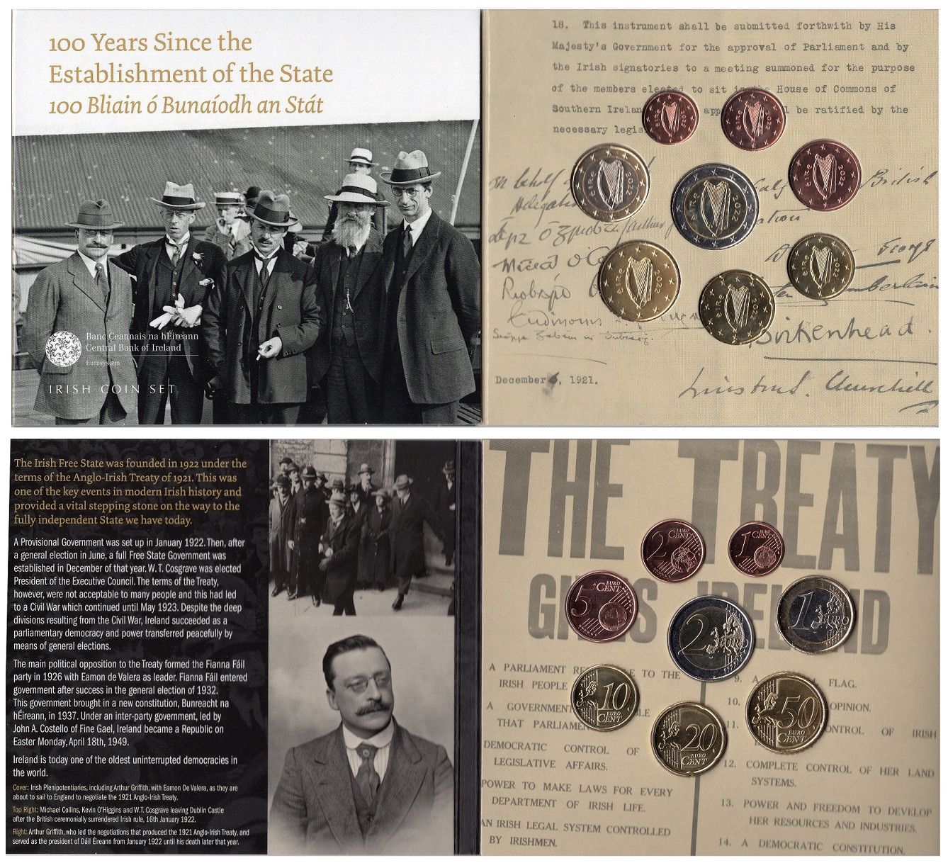 Serie 3,88 euro Irlanda 2022