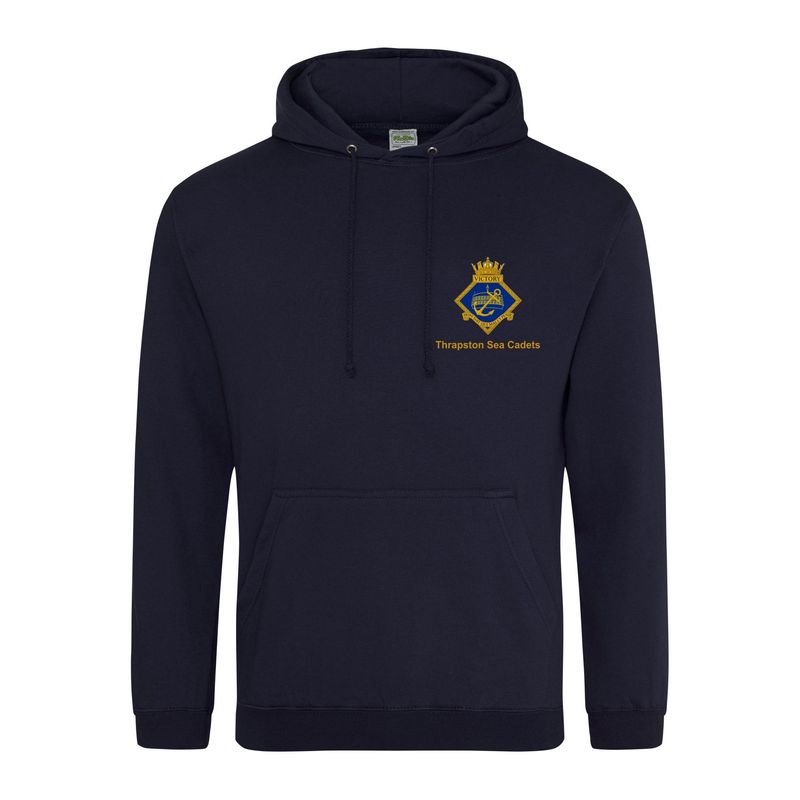 Thrapston Sea Cadets - Adult Navy Hoodie JH001
