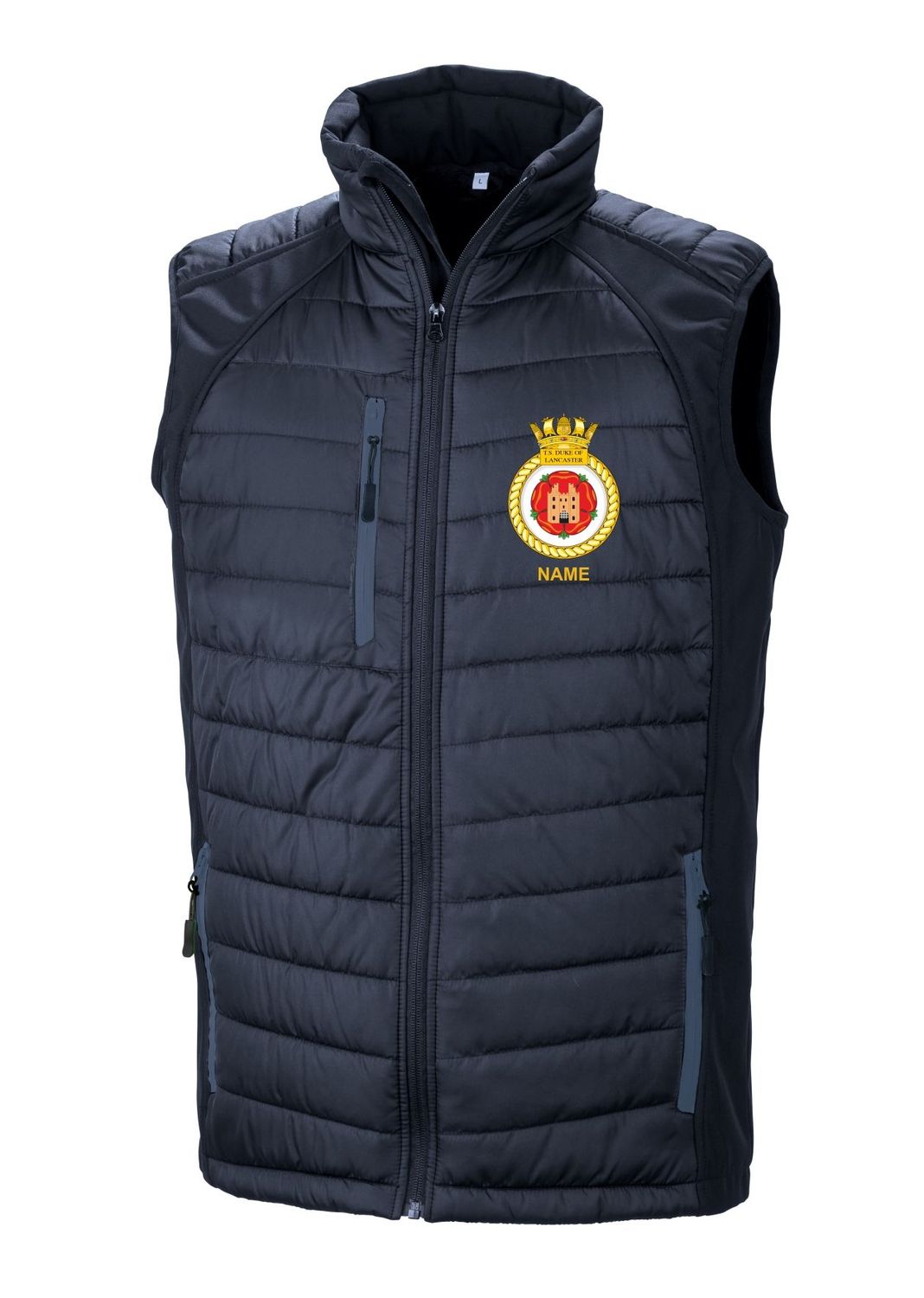 Morecambe Sea Cadets - Navy Adults Compass Gilet - R238X