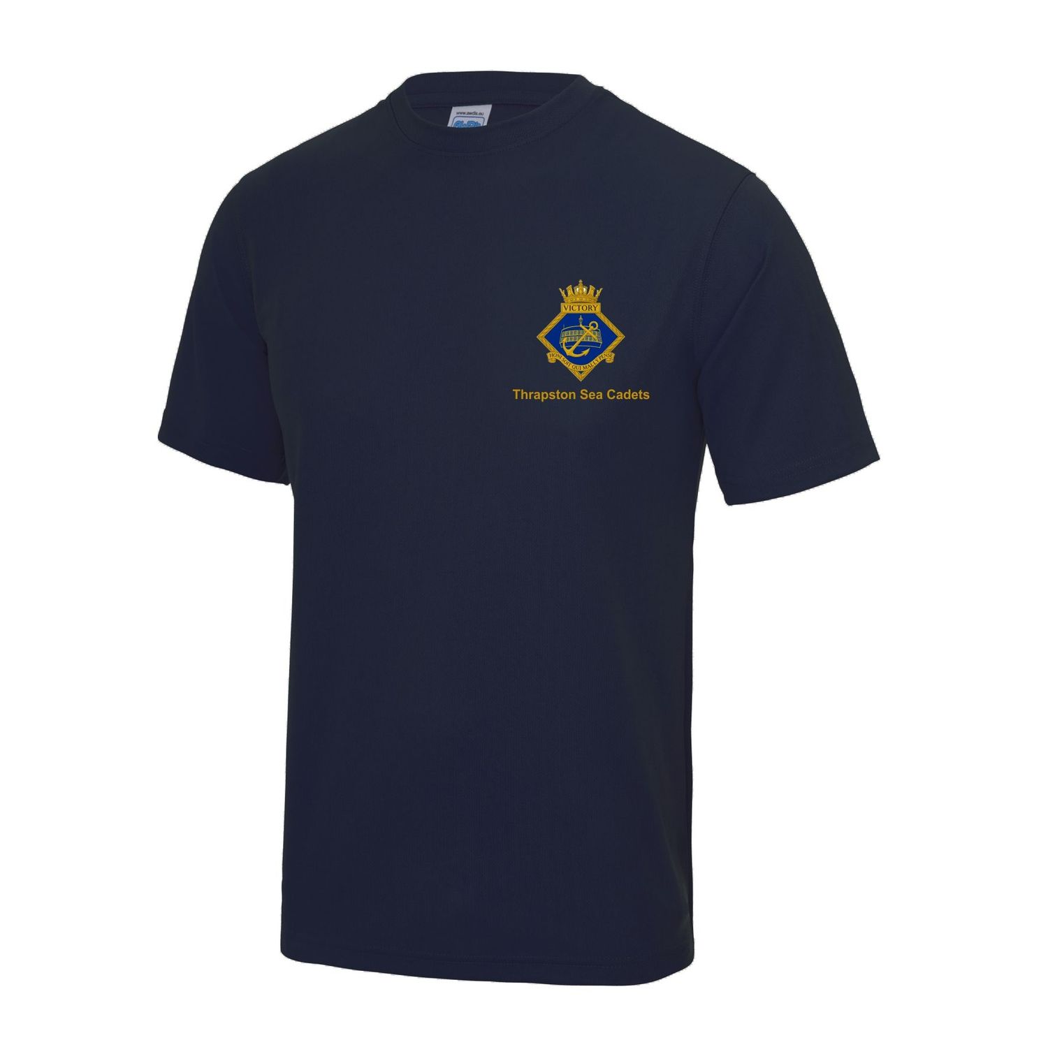 Thrapston Sea Cadets - Kids Cool Tec Navy T-Shirt JC01J