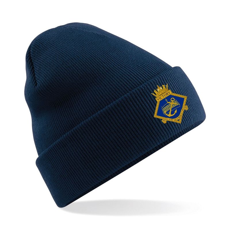 Thrapston Sea Cadets - Kids Navy Beanie BC45B