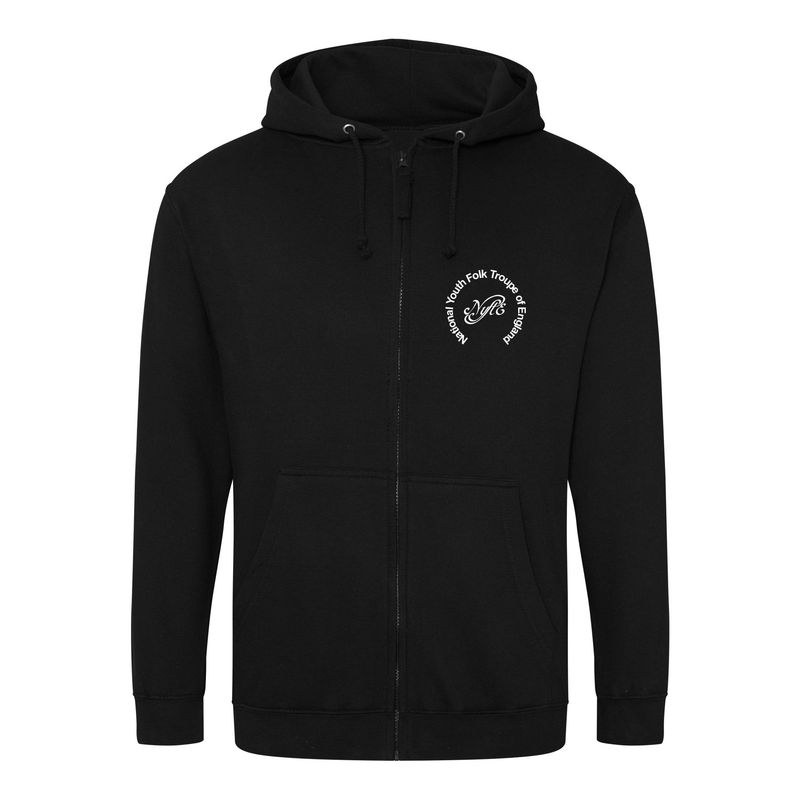 NYFTE - Kids Black Zip Hoodie JH50J NYFTE - Kids Black Zip Hoodie JH50J