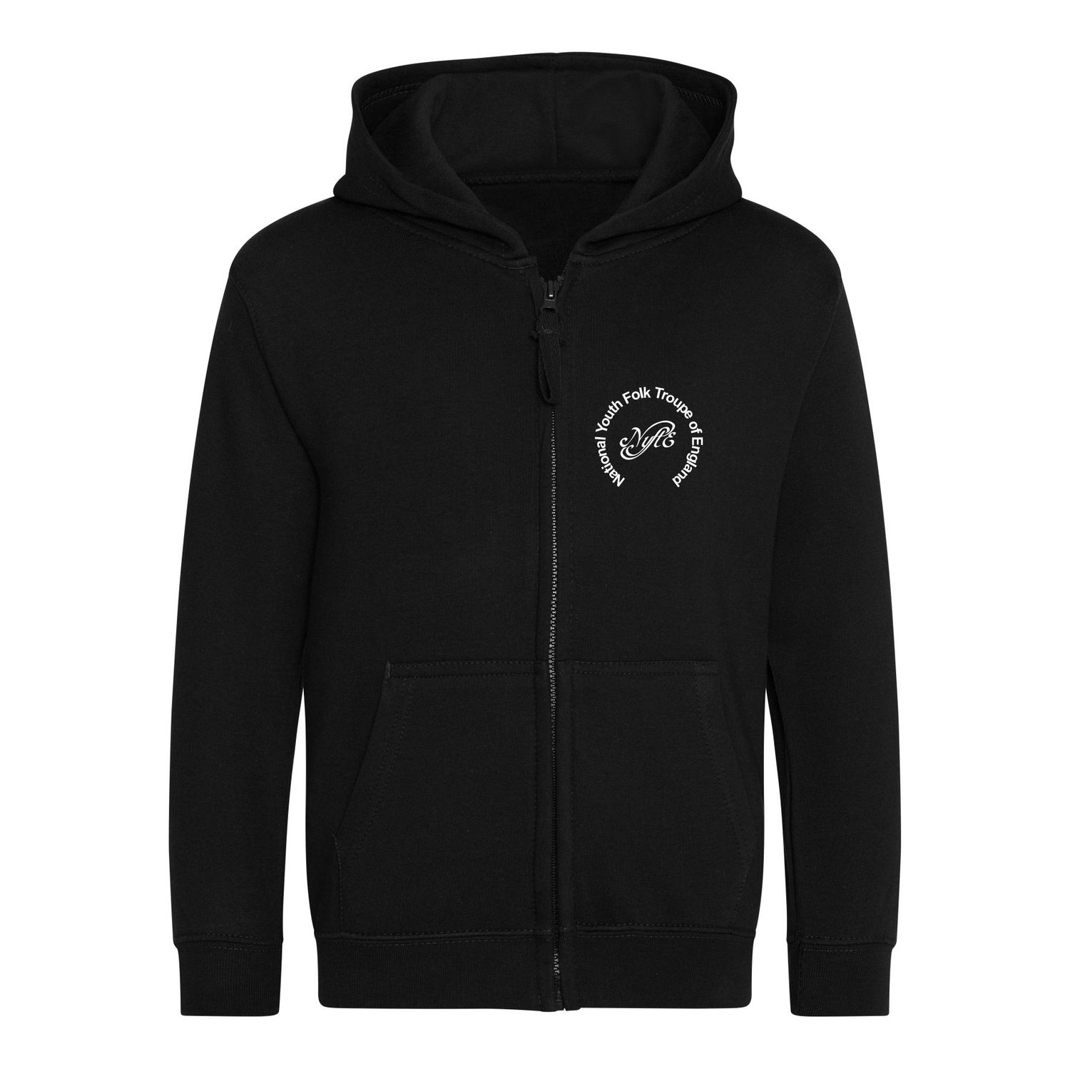NYFTE - Adult Black Zip Hoodie JH050