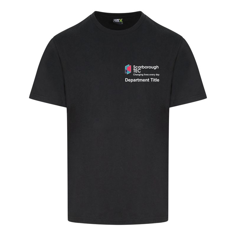 Scarborough TEC Black T-Shirt (Media Make-Up)
