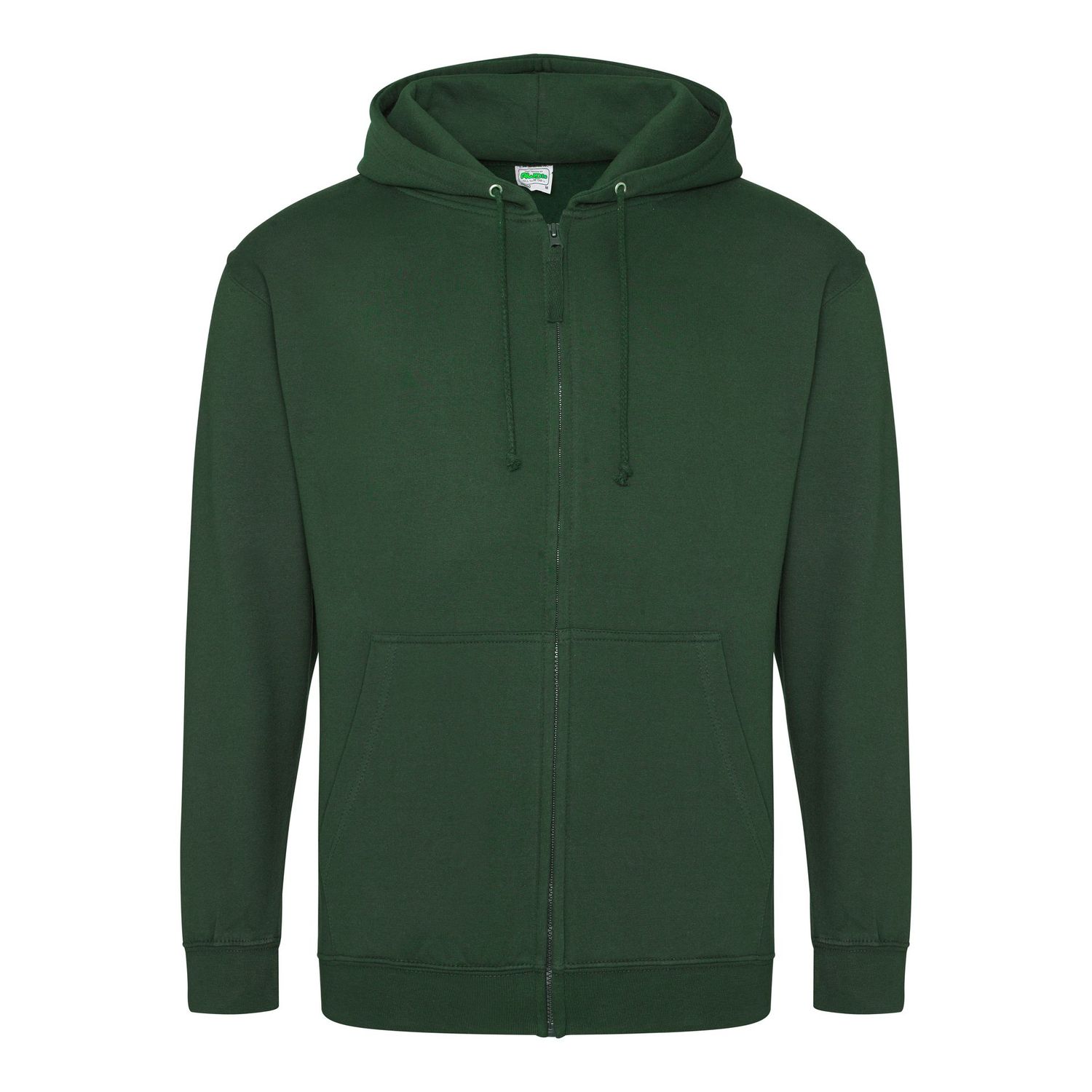 Derwent Valley Scarborough - Adults Bottle Green Zipped Hoodie JH050