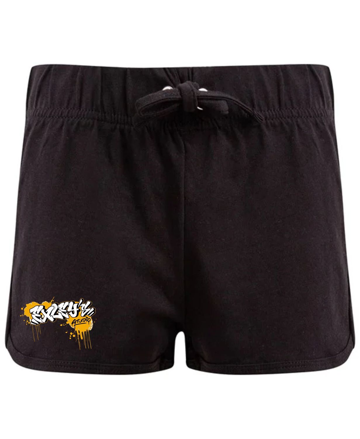Exley's Studio - Adults Black Shorts SK069