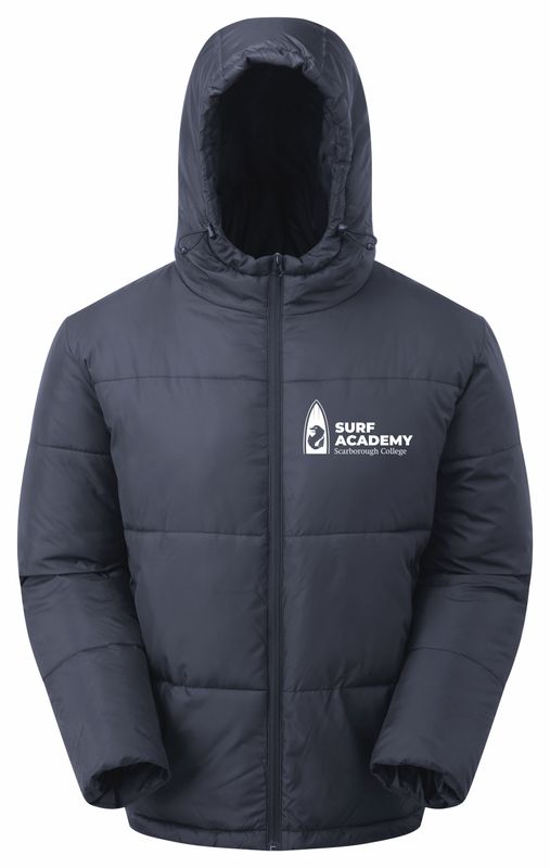 Surf Academy - Adult Navy Padded Jacket TS027