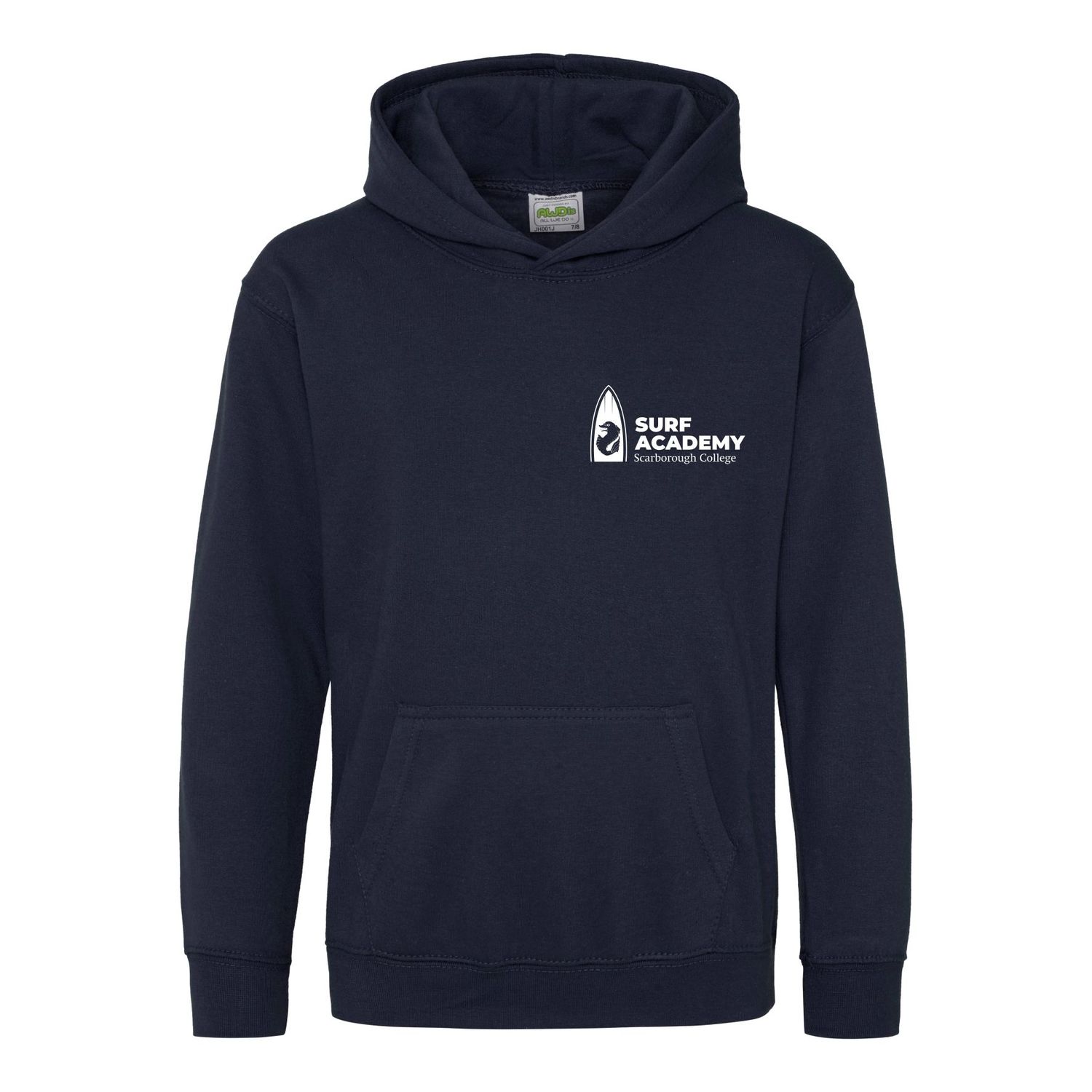 Surf Academy - Kids Navy Hoodie JH01J