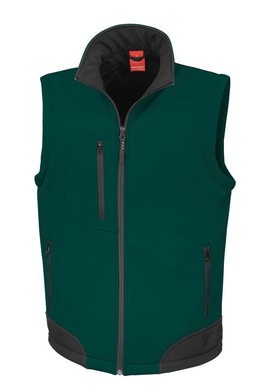R123A First Holgate York - Adults Bottle Green Body Warmer