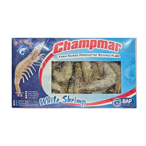 Champmar White Shrimp (60/70 count, 1 kg, frozen)