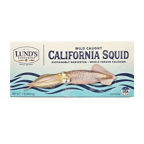 Lund’s Fisheries California Squid (454g) Frozen