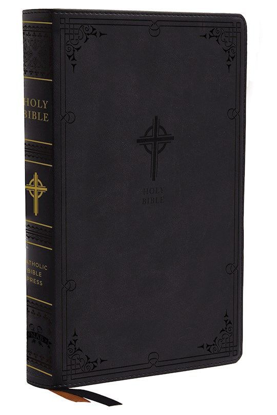 Nabre Catholic Bible/Large Print (Comfort Print)-Black Leathersoft Indexed Nabre Catholic Bible/Large Print (Comfort Print)-Black Leathersoft Indexed