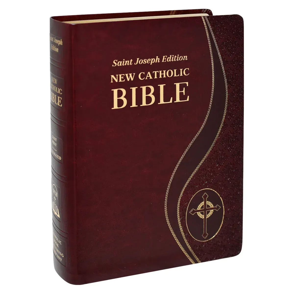 St. Joseph New Catholic Bible (Giant Type) (Burgandy, Brown, Black, Blue, or Tan)