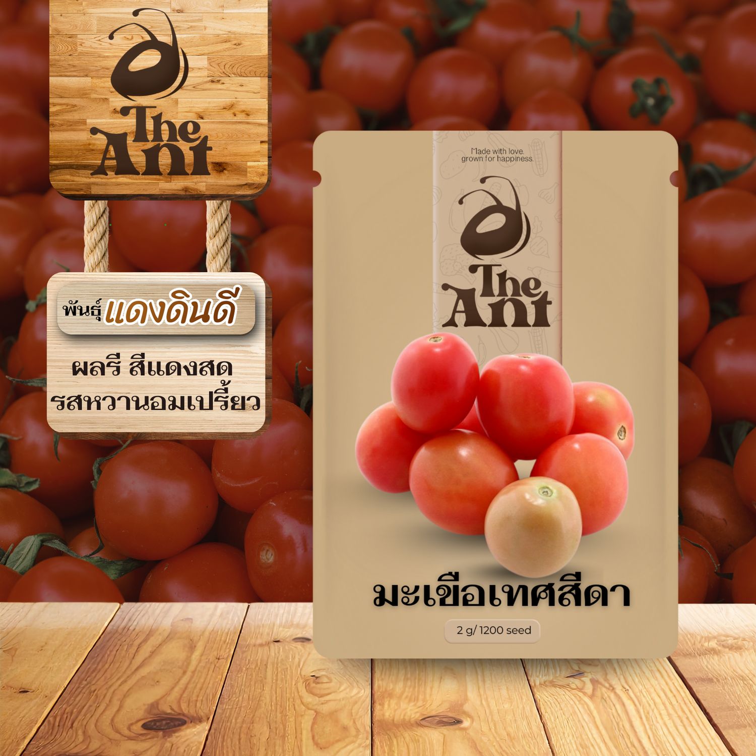 เมล็ดพันธุ์มะเขือเทศสีดา