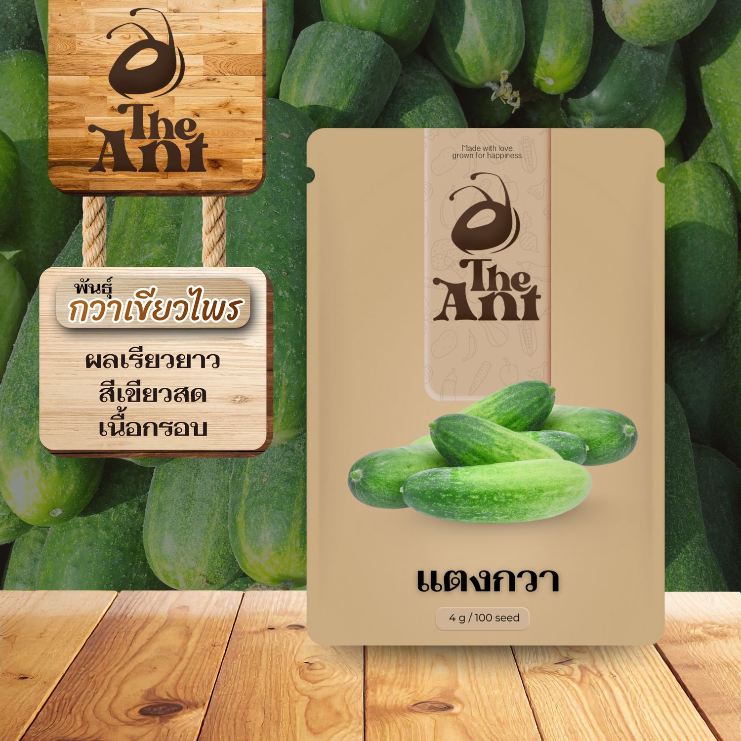 เมล็ดพันธุ์แตงกวา