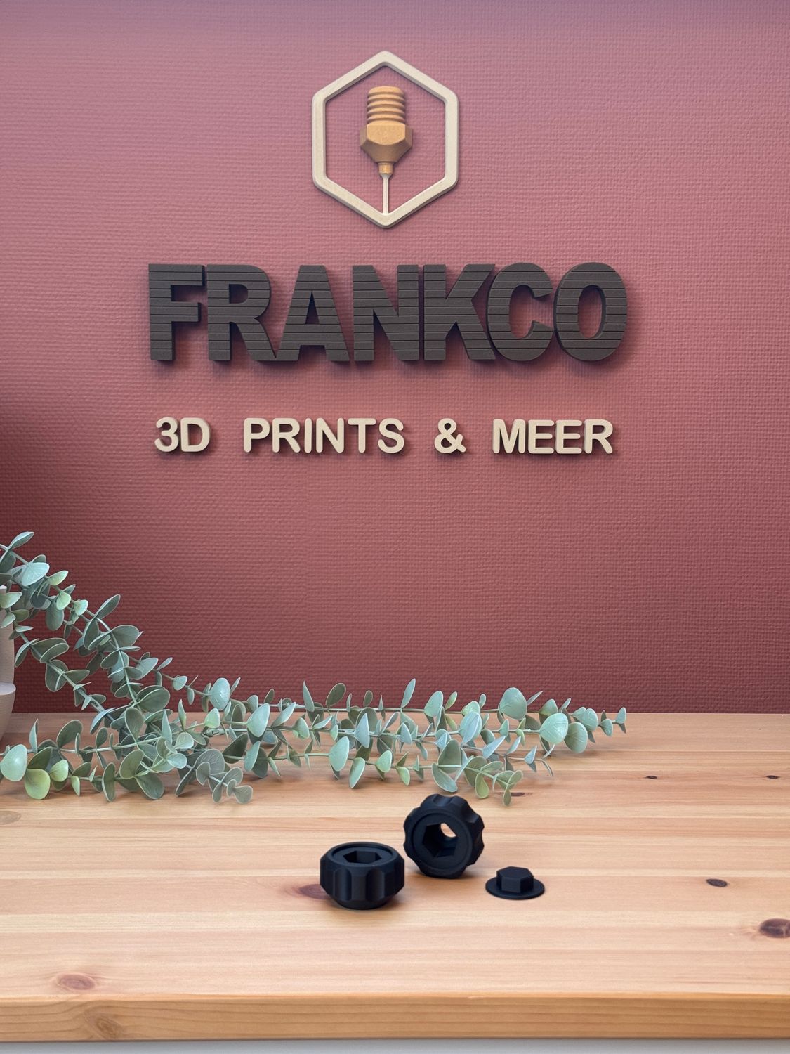 M10 knop zeskant verborgen groot