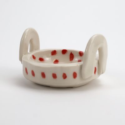 Rachel Donner, red dish, S