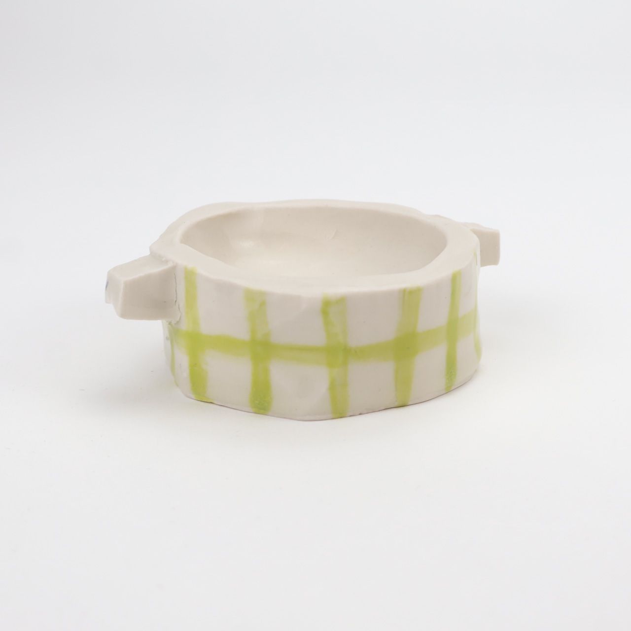 Rachel Donner, green dish, S