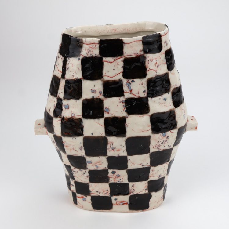 Rachel Donner, checked vase