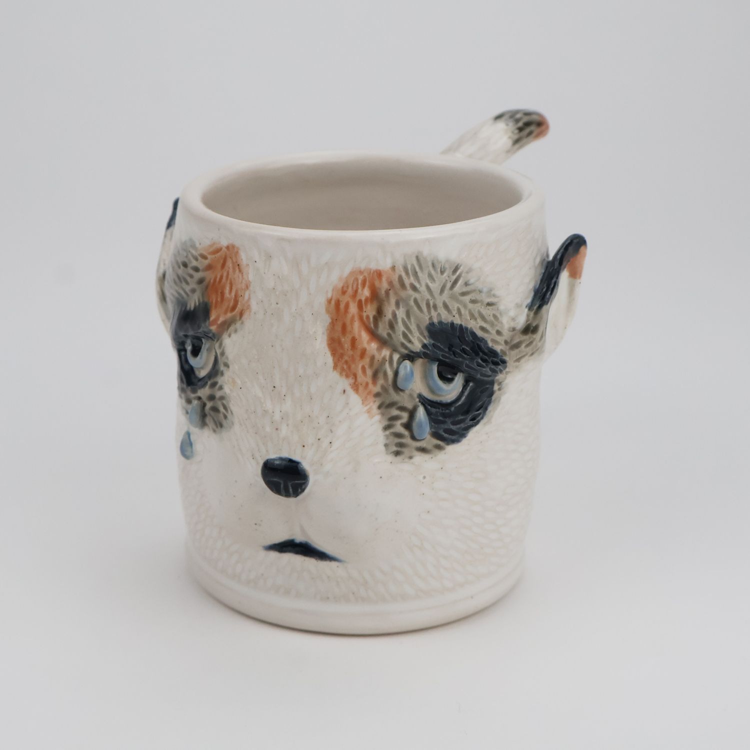 Debbie Kupinsky, Crying Cat Cup, Spots